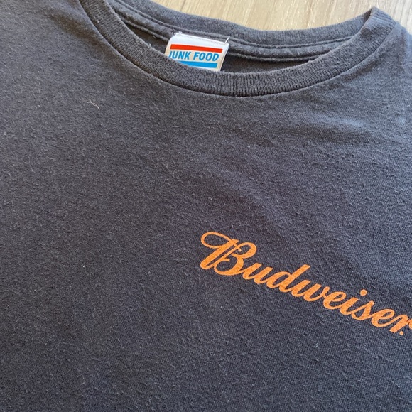 JUNK FOOD BUDWEISER T size XS unisex sizing - Picture 3 of 5